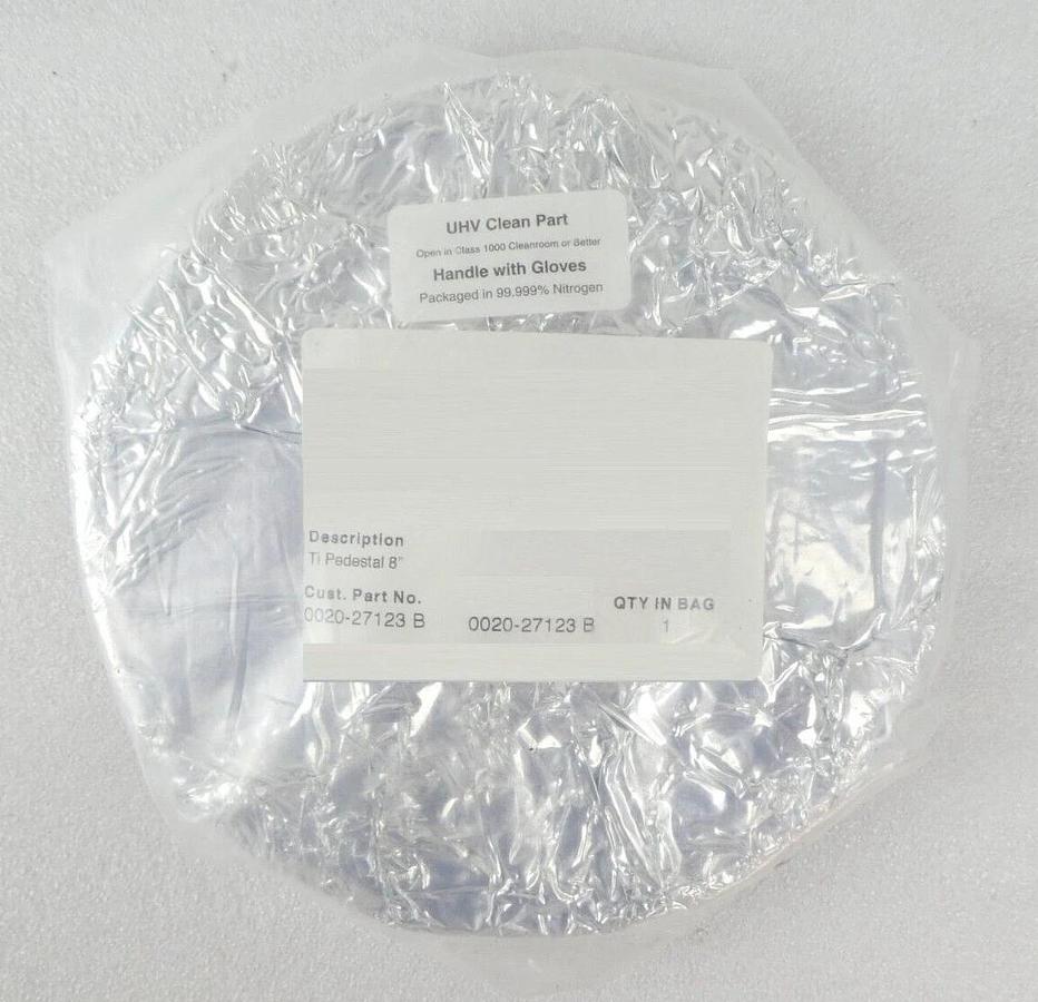 Refurbished AMAT Applied Materials 8" Ti Pedestal 0020-27123 0020-24446 Lot of 3 Refurbished