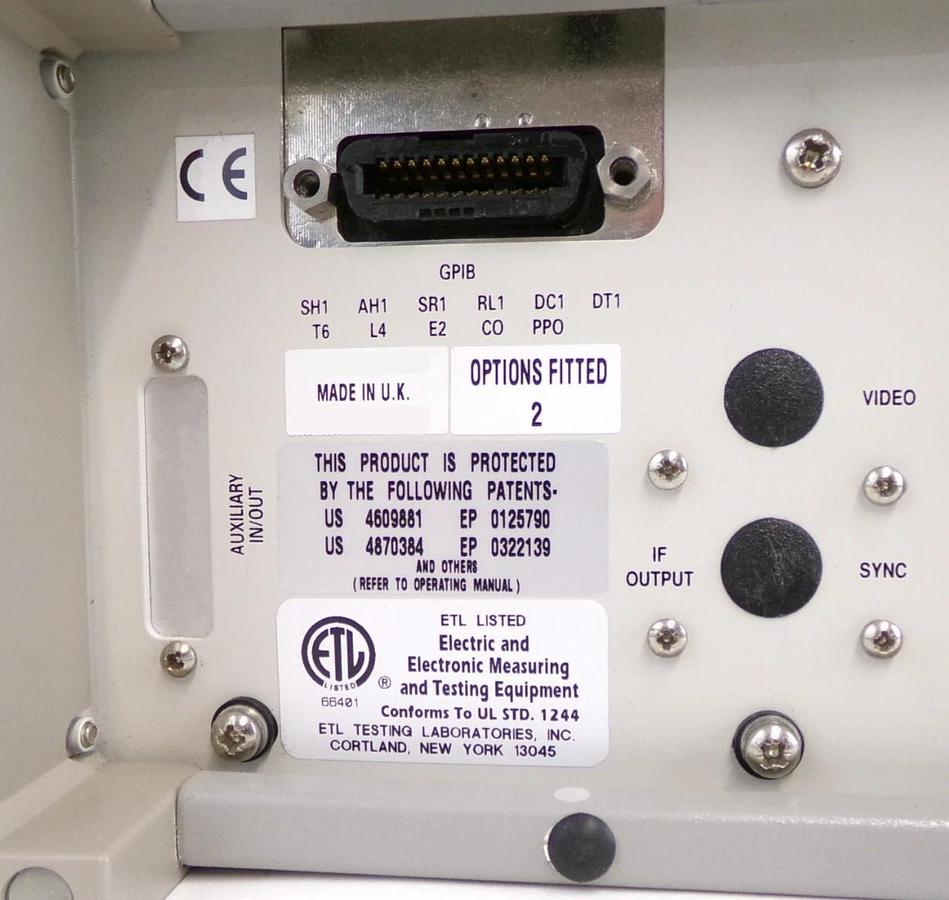 Used IFR 2040 10khz-1.35Ghz Low Noise Signal Generator Opt. 2 9.13 Error 27 Untested