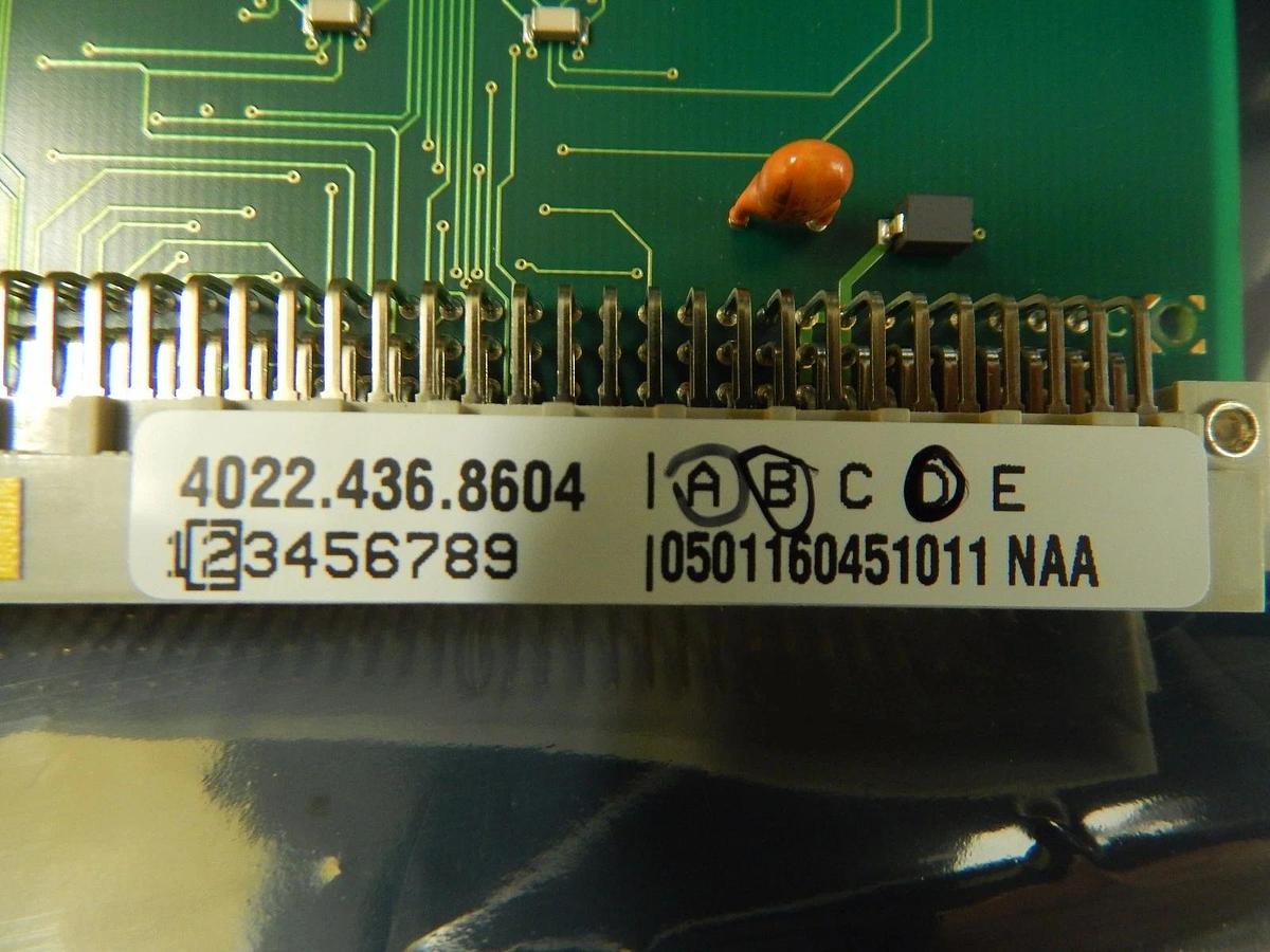 Used ASML 4022.436.8604 HSSL Fibre Channel Processor Board PCB Card Used Working