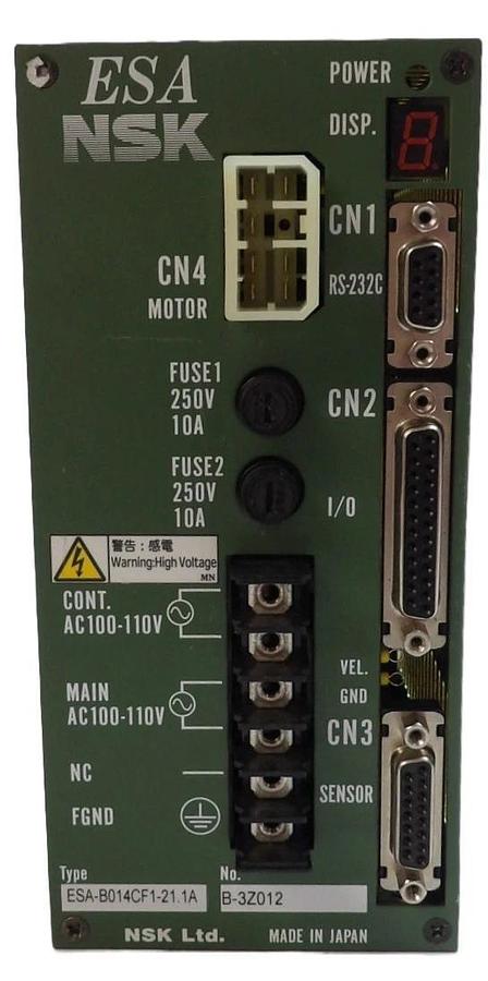 Used NSK ESA-B014CF1-21.1A Industrial Robot Servo Motor Drive ESA Series Working