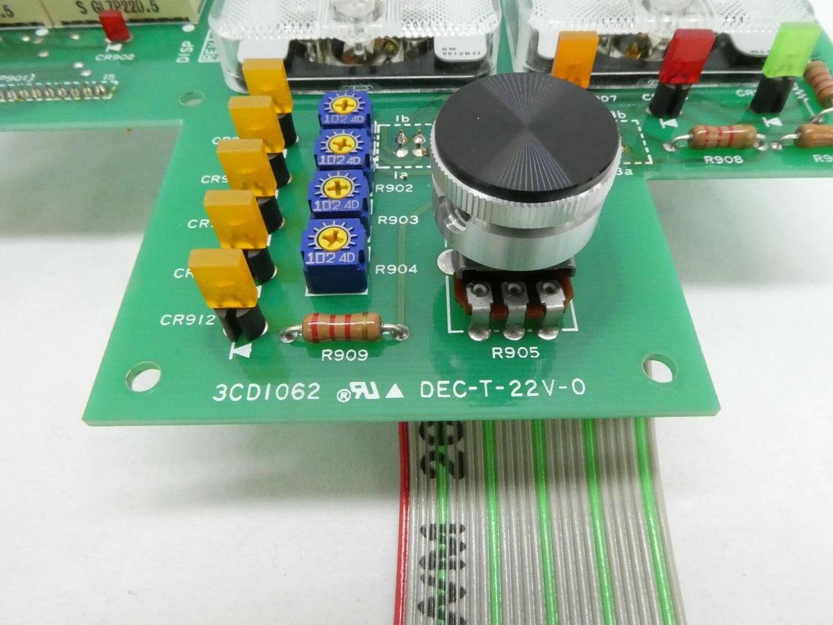 Used Hitachi Kokusai Denki 3CD1062 Voltage/Current Display PCB Mikro Sonic Working