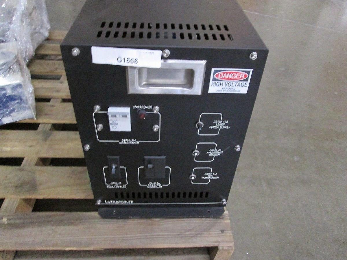 Used ULTRAPOINTE 1010 Power Supply for KLA Laser Imaging System Used Working