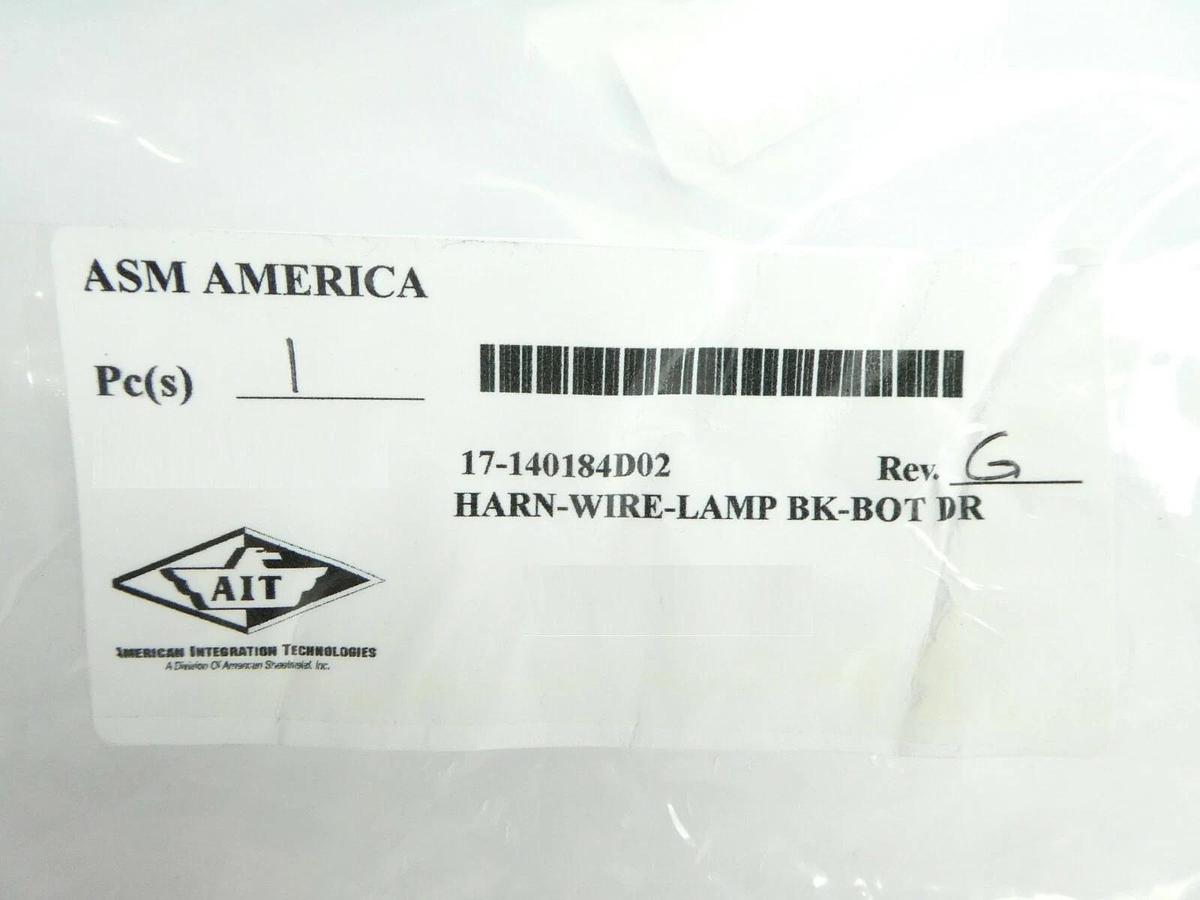 ASM 17-140184D02 Wire Harness Lamp Bank BOT DR New Surplus