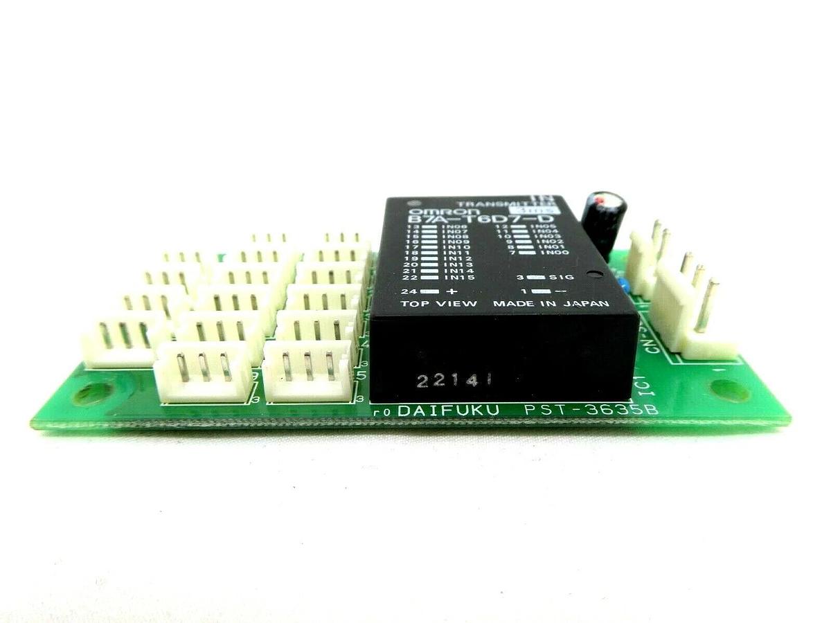Used Daifuku PST-3635B Transistor I/O Link Board PCB Omron B7A-T6D7-D Working Spare