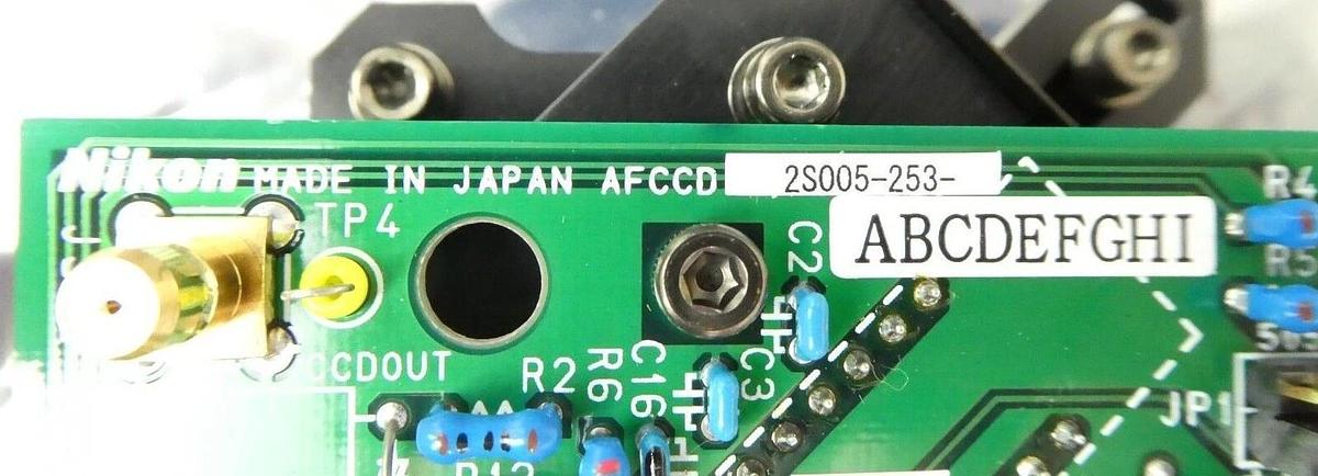 Used Nikon 2S005-253 300mm Wafer AFCCD Optical Inspection Sensor NRM-3100 Working