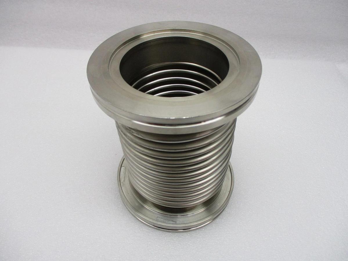 Used Edwards ISO80 High Vacuum Flexible Bellows Stainless iQDP Series Used Working