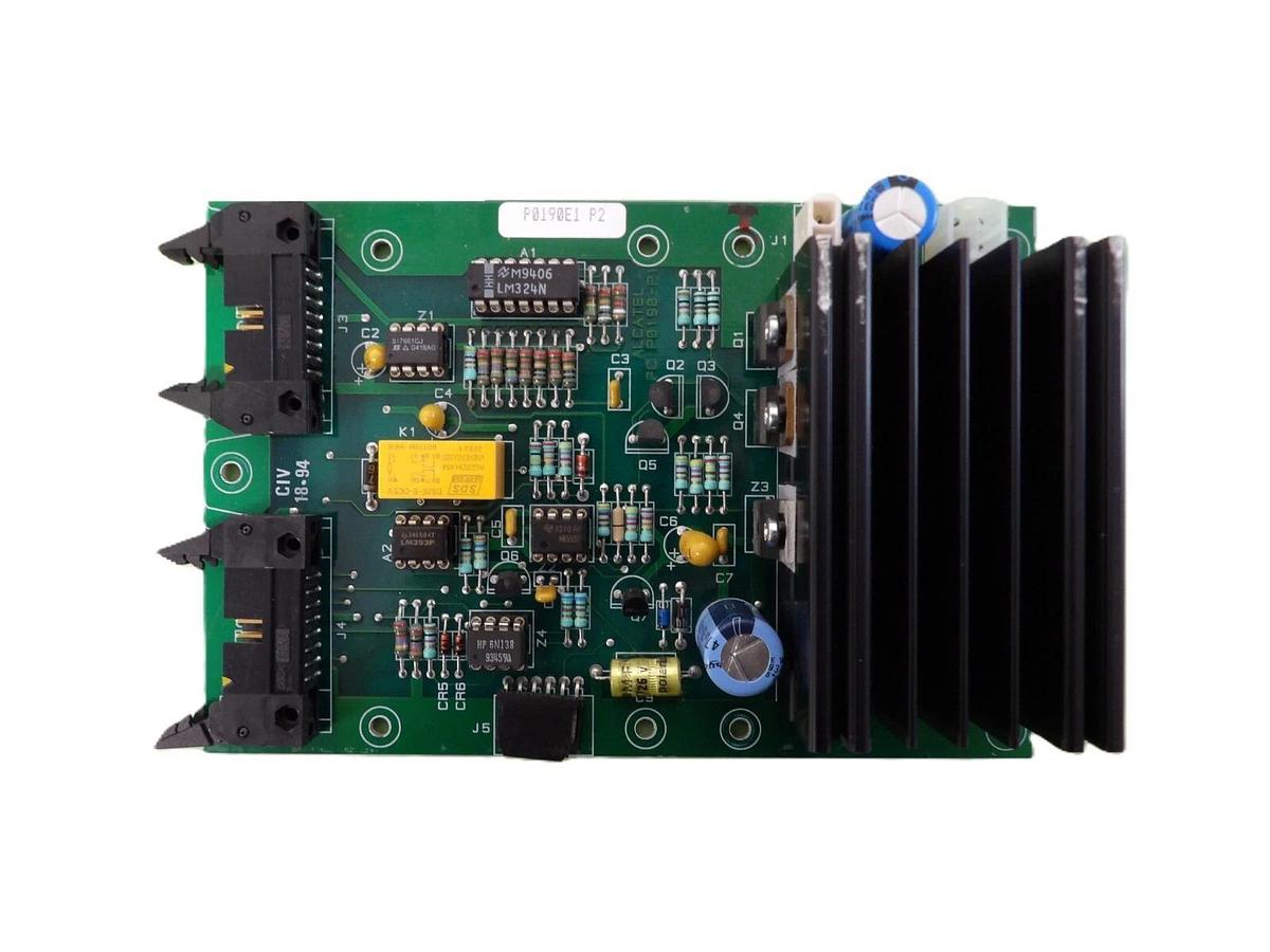 Used Alcatel P0190E1 Interface Board Turbomolecular Pump PCB ASM 180 Td Working