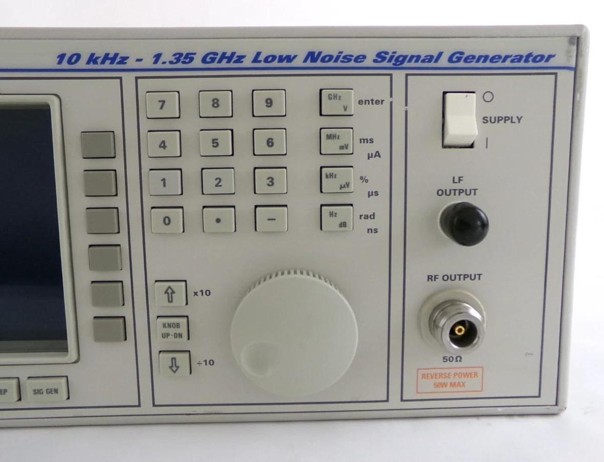 Used IFR 2040 10khz-1.35Ghz Low Noise Signal Generator Option 2 No Power As-Is