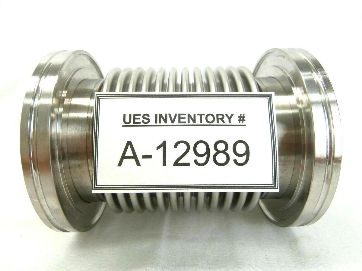 Used Edwards ISO80 High Vacuum Flexible Bellows Stainless iQDP Copper Cu Exposed Used