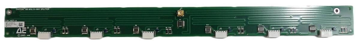 Used AE Advanced Energy 2300457-A Ovation 60 MHz 6-way Splitter PCB Working Surplus