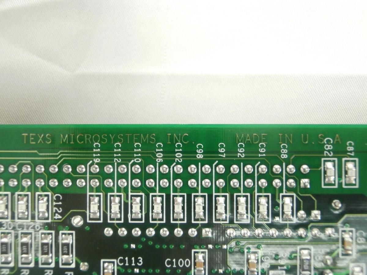 Used Texas Microsystems 23374 SBC Single Board Computer PCB Card Greyhound1 Rev B SVG