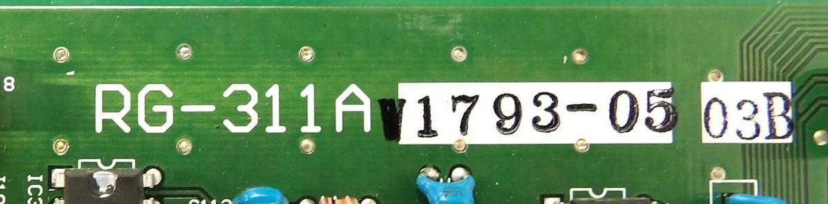 Used Daihen RG-311A RF Generator Interface PCB AG-A-50B2-V Working Surplus