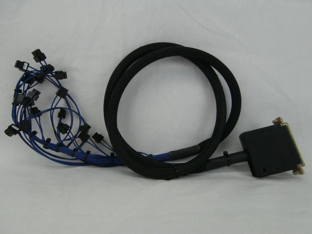 Used Aviza Technology 166759-002 Solenoid Harness Pack to Gas Board Cable New