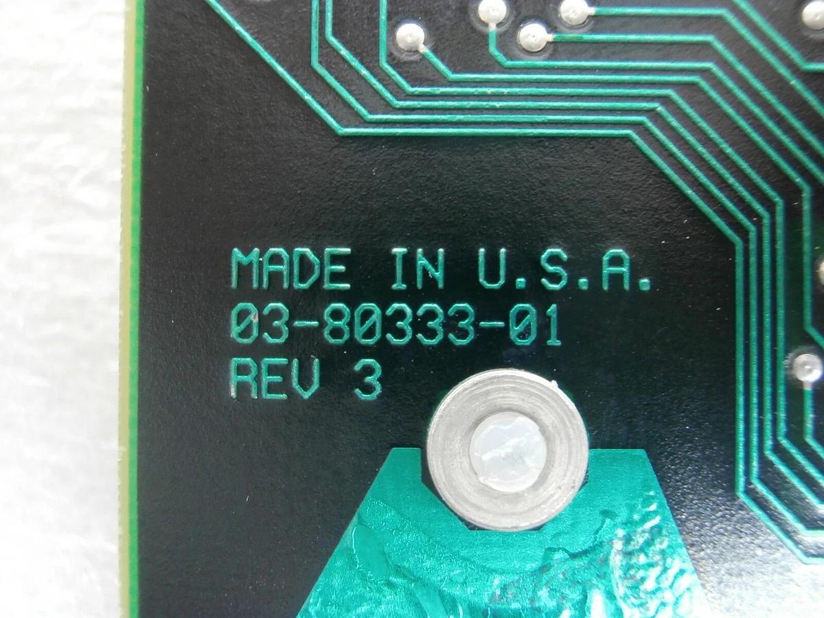 Used SVG Silicon Valley Group 99-80333-01 End Station CPU PCB Rev. A 90S Working