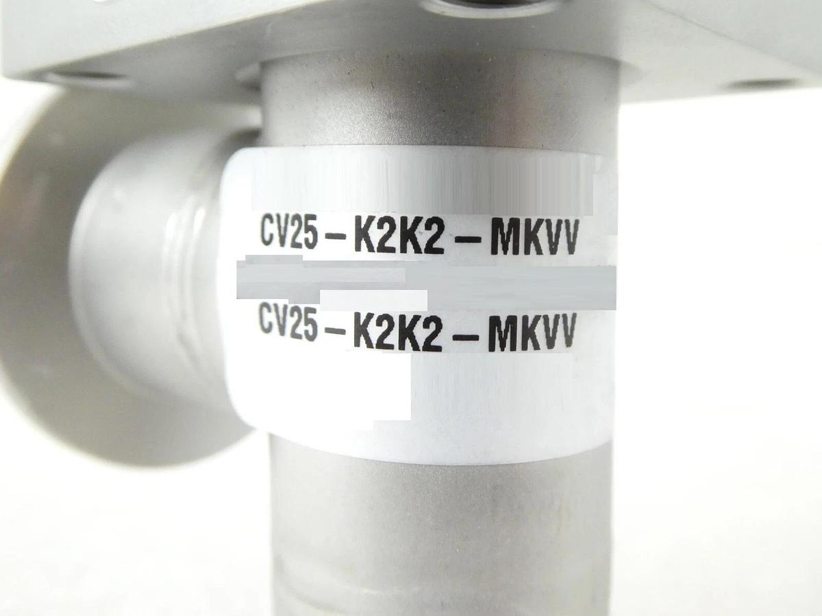 Used MKS Instruments Cv Isolation Valve Set of 2 CVNL-K1-NCZZ-F12 CV25-K2K2-MKVV