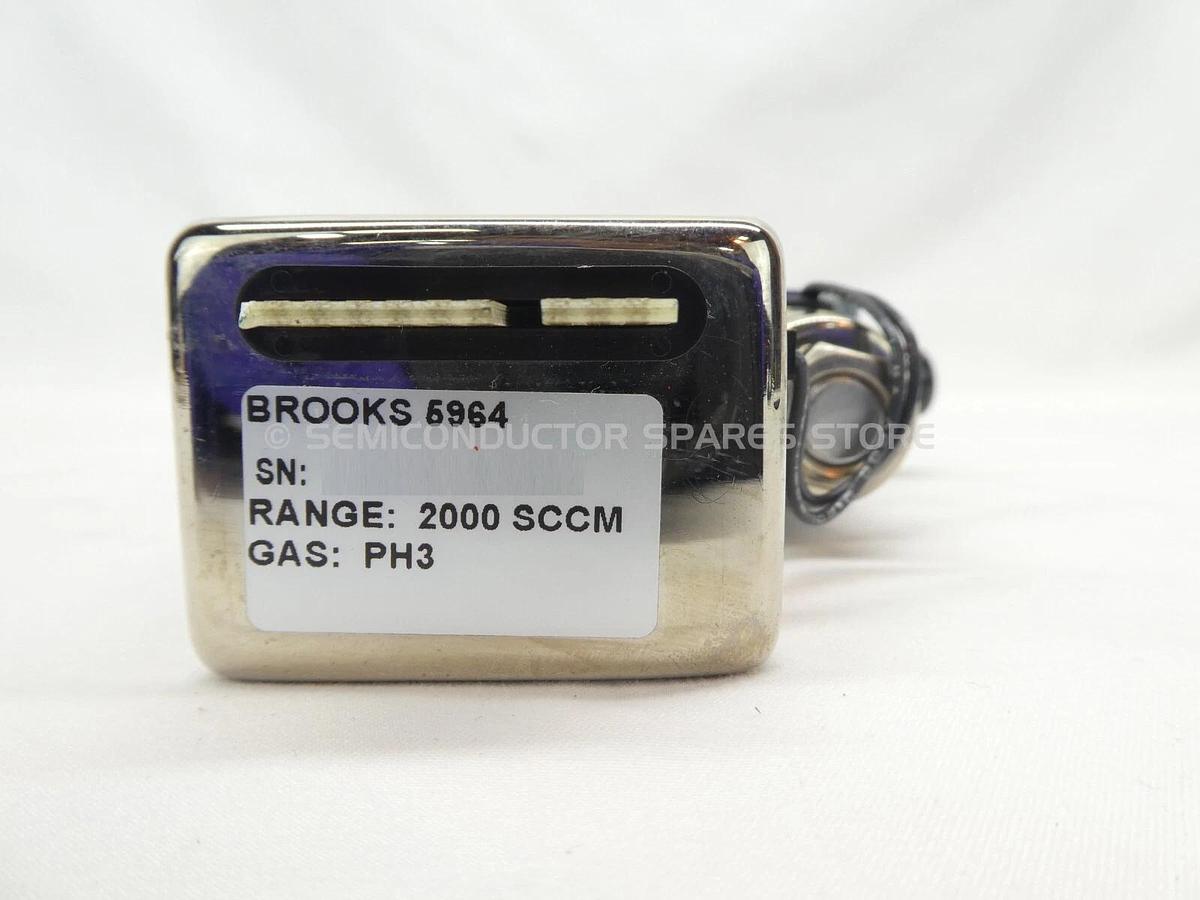 Refurbished Brooks 5964 Mass Flow Controller MFC 2000 SCCM PH3 Lot of 2 OEM Refurbished