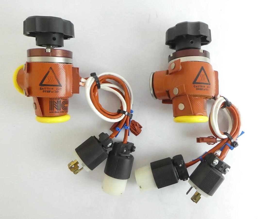 Used Nor-Cal Products 279875 Isolation Valve with Heater Jacket Lot of 4 Working