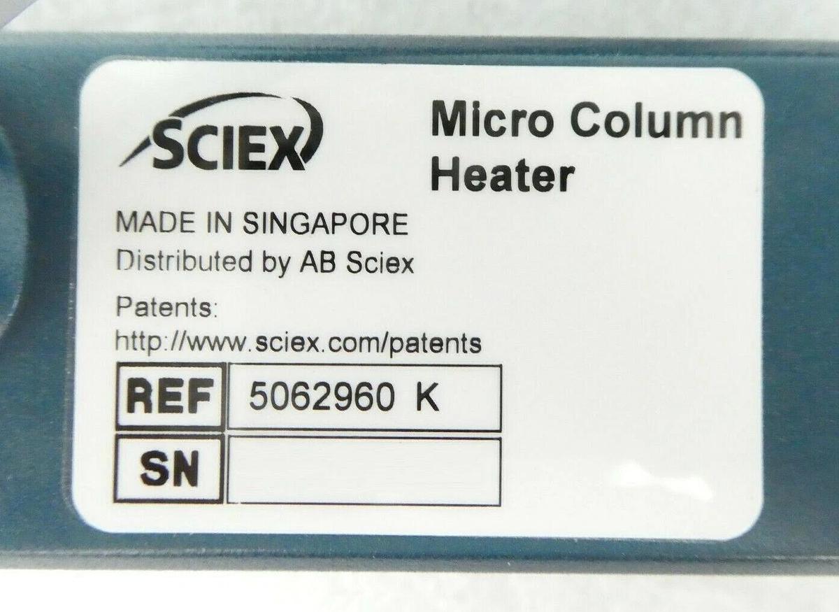 Used AB Sciex 5062960 Micro Column Heater Ion Source OptiFlow Turbo V Working Surplus