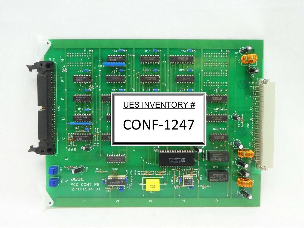 Used JEOL BP101504-01 PCD CONT PB PCB Card JWS-2000 SEM Working Spare
