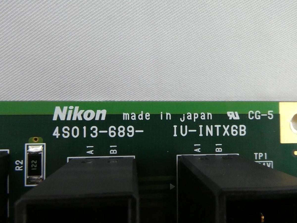 Used Nikon 4S013-689 Interface Board PCB IU-INTX6B NSR-S610C Working Spare