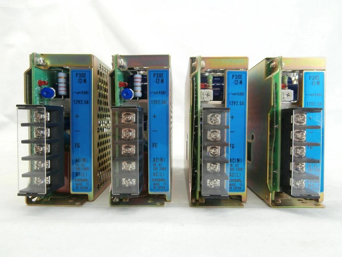 Used Cosel P30E-12 Compact Power Supply 12V 2.5A Reseller Lot of 4 Used Working