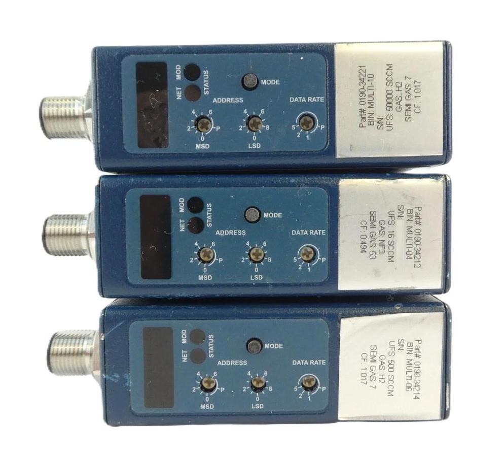 Used Aera PI-98 Mass Flow Controller MFC Reseller Lot of 9 Working Surplus