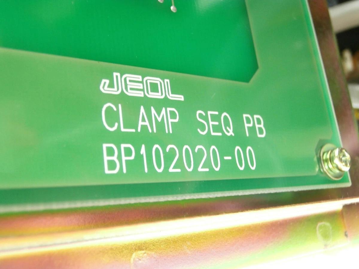 Used JEOL CLAMP CONT CCT Controller PCB Assembly BP101959-00 JWS-7555S SEM Working