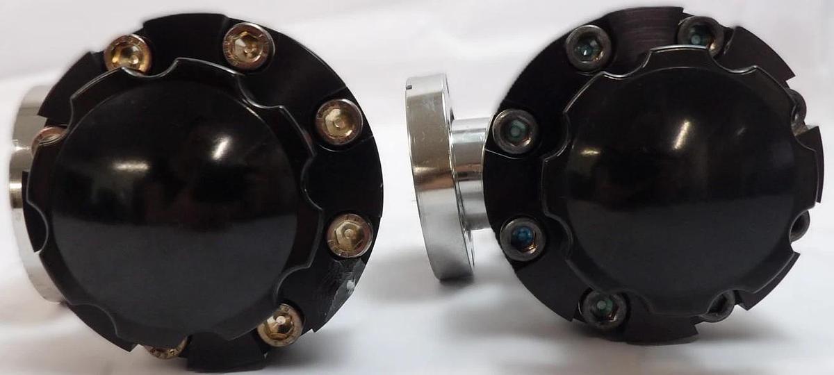 Used MKS Instruments UHV-40-ACC-EAVM Manual UHV Isolation Valve Lot of 2 Working