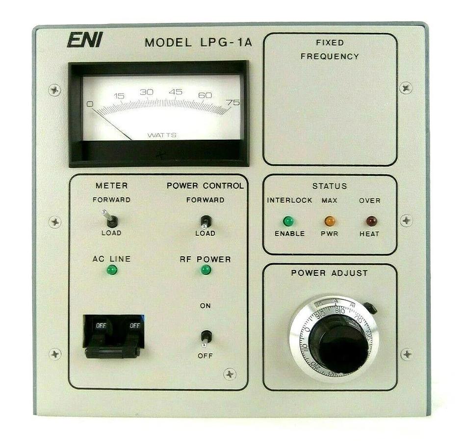 Used LPG-1A ENI LPG-1A-000-51 Solid State RF Power Generator 100 KHz Tested Working