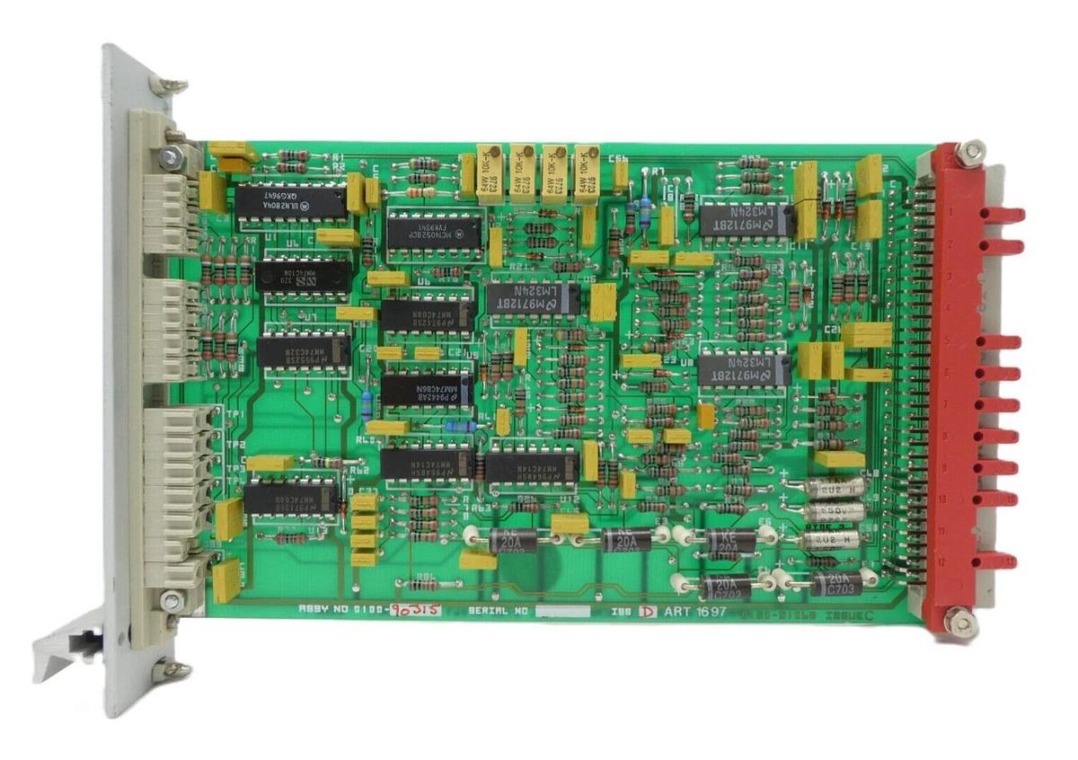 Used AMAT Applied Materials 0100-90315 Scan Control PCB Card Working Surplus
