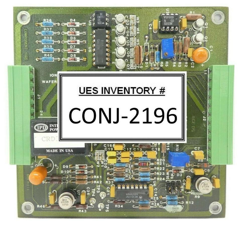 Used Ionex/HEI Corporation 320118 Wafer Orient Pre-Amp PCB Working Surplus