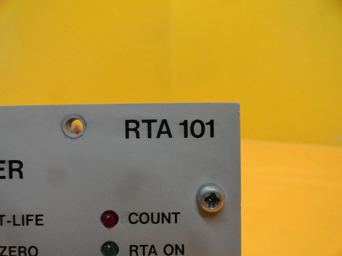 Used Balzers BG M66 500 Dual RATE-TIME-ADDER Module RTA 101 RTA101 Used Working