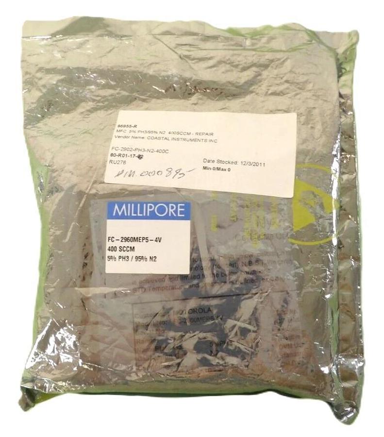 Refurbished Millipore FC-2960MEP5 Mass Flow Controller MFC 400 SCCM N2 2900 OEM Refurbished