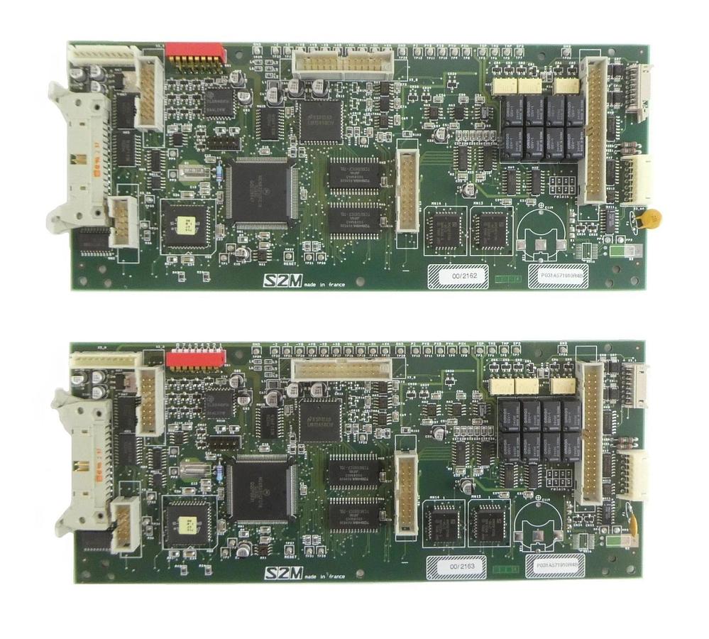 Used S2M P031A571910R4B Turbomolecular Pump Controller PCB Reseller Lot of 2 Working