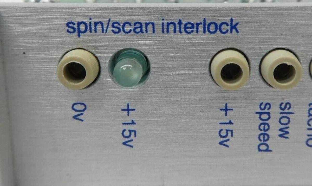 Used AMAT Applied Materials 0100-90890 Spin/Scan Interlock PCB Card Working Surplus