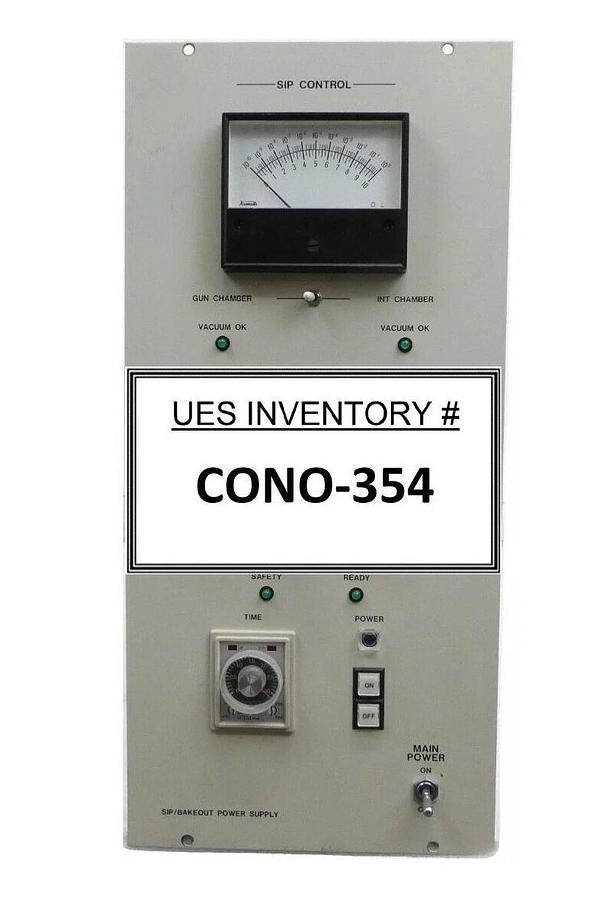 Used JEOL JSM-6400F SIP Control SIP/BAKEOUT Power Supply Wafer Defect SEM Working