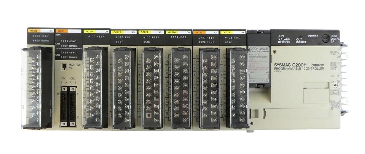 Used Omron C200H Programmable Logic Controller PLC Sysmac C200H-MR431 Working Surplus