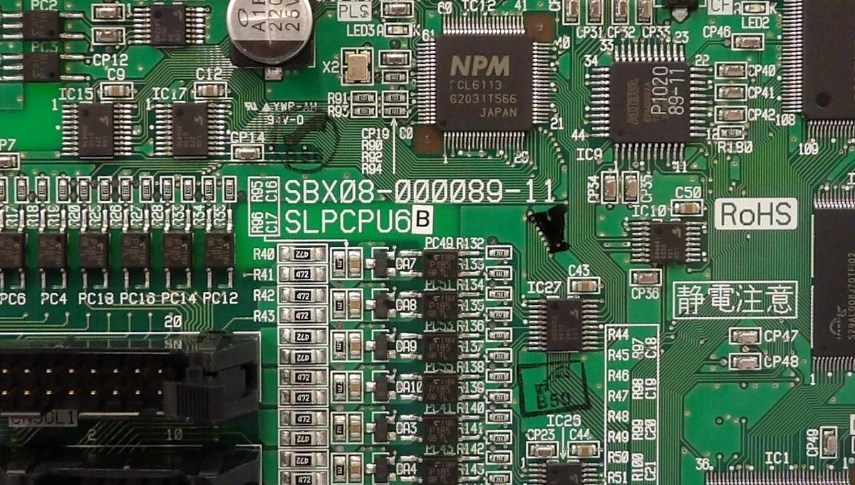 Used Sinfonia Technology SBX08-000089-11 Control PCB SBX93-100214-11 0190-62362 New