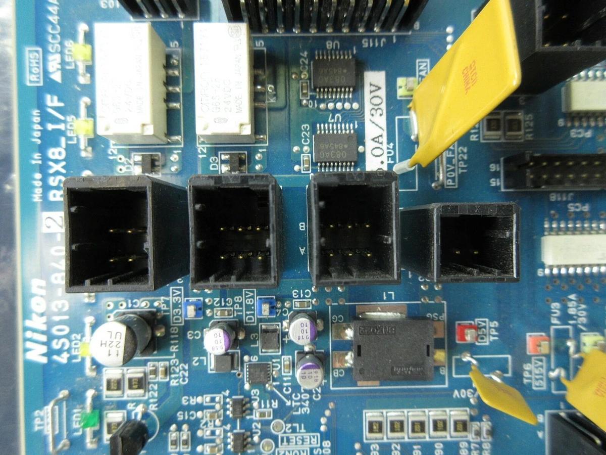Used Nikon 4S013-840-2 Interface Board PCB RSX8_I/F NSR-S620D ArF Immersion Used