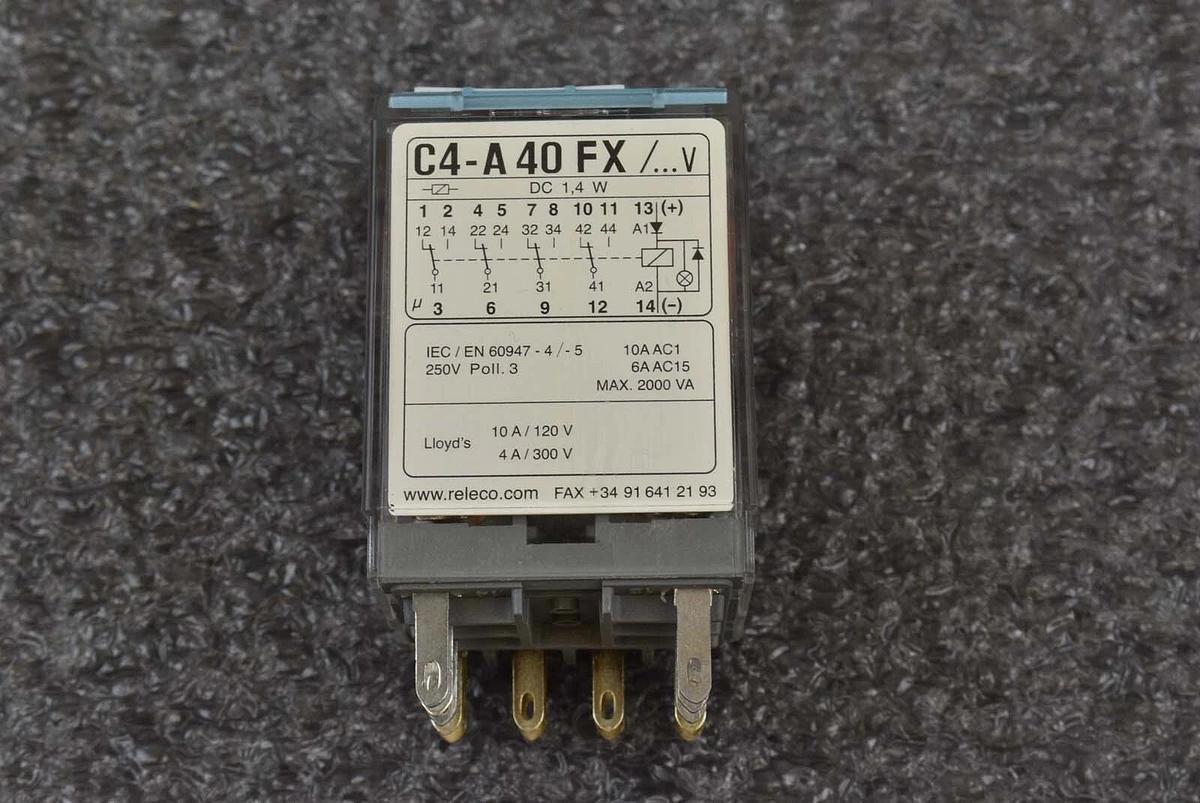 Used Releco MR-C C4-A40FX Relay