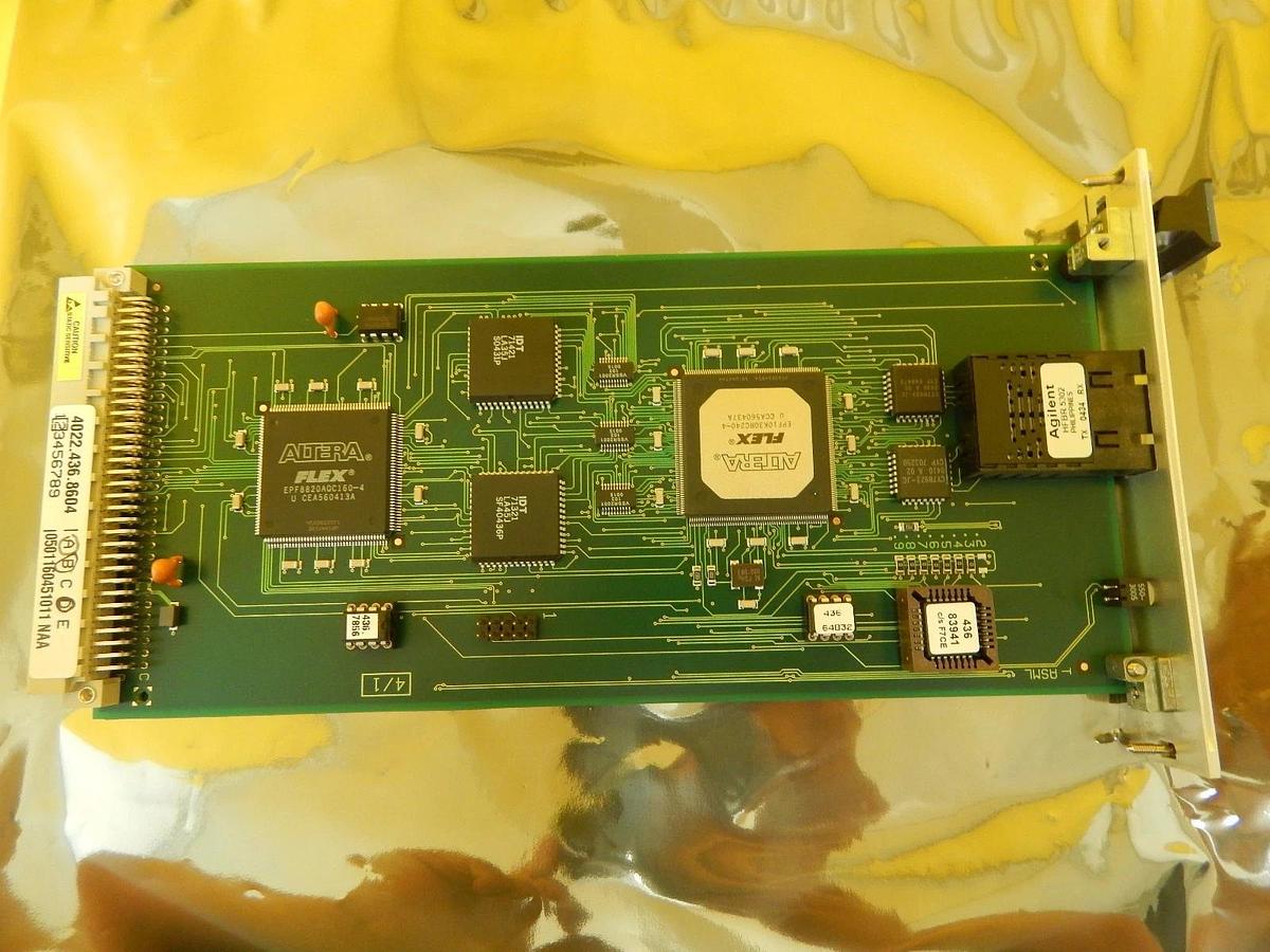 Used ASML 4022.436.8604 HSSL Fibre Channel Processor Board PCB Card Used Working