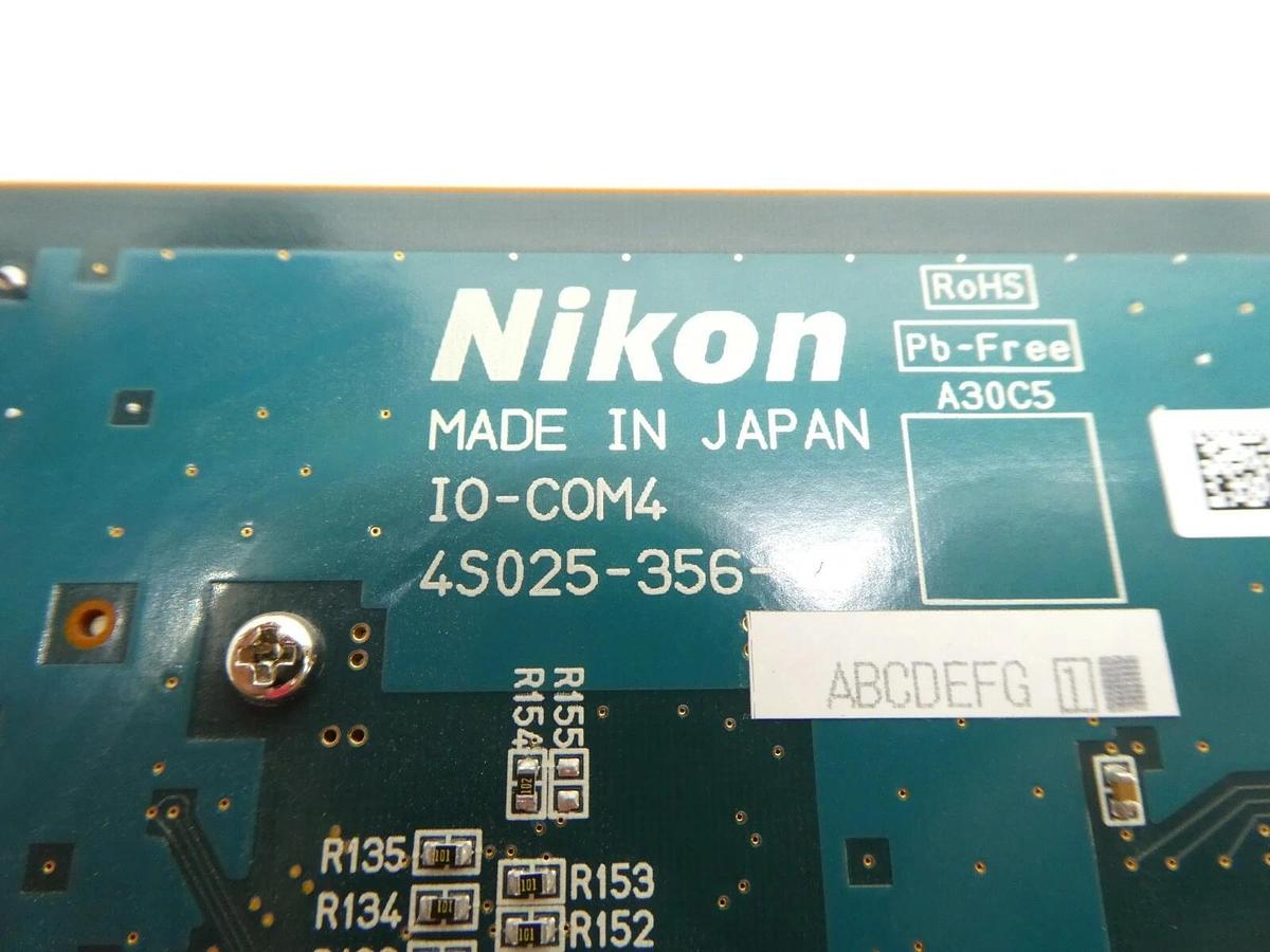 Used Nikon 4S025-353 IO Communication PCB Card NSR-S620D ArF 4S025-356 Working Spare