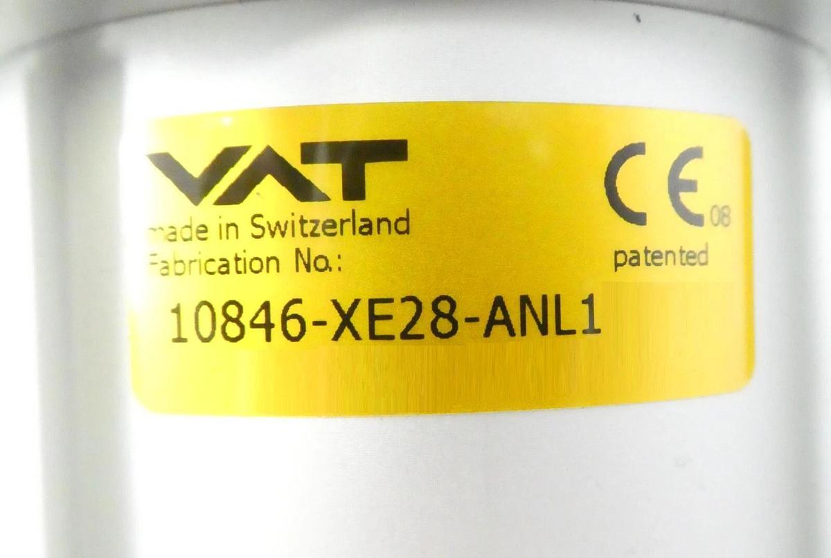 Used VAT 10846-XE28-ANL1 UHV Ultra High Vacuum Gate Valve AMAT 3870-03969 Working