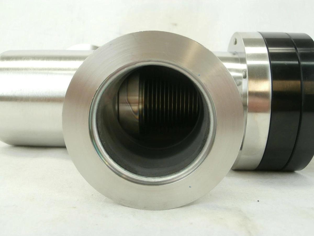 Used Nor-Cal Products 93-01764 Pneumatic Angle In-Line NW50 Used Working