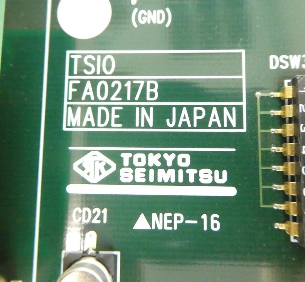 Used Tokyo Seimitsu FA0217B Proper Interface PCB Assembly UF300A Working Surplus