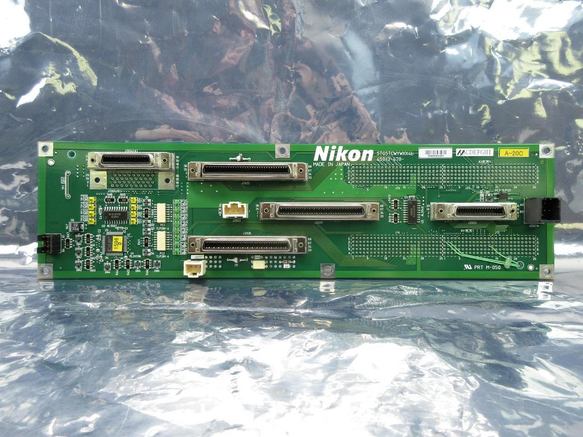 Used Nikon 4S013-478 Backplane Interface Board PCB STGSTCWYWXX4B NSR-S307E Used