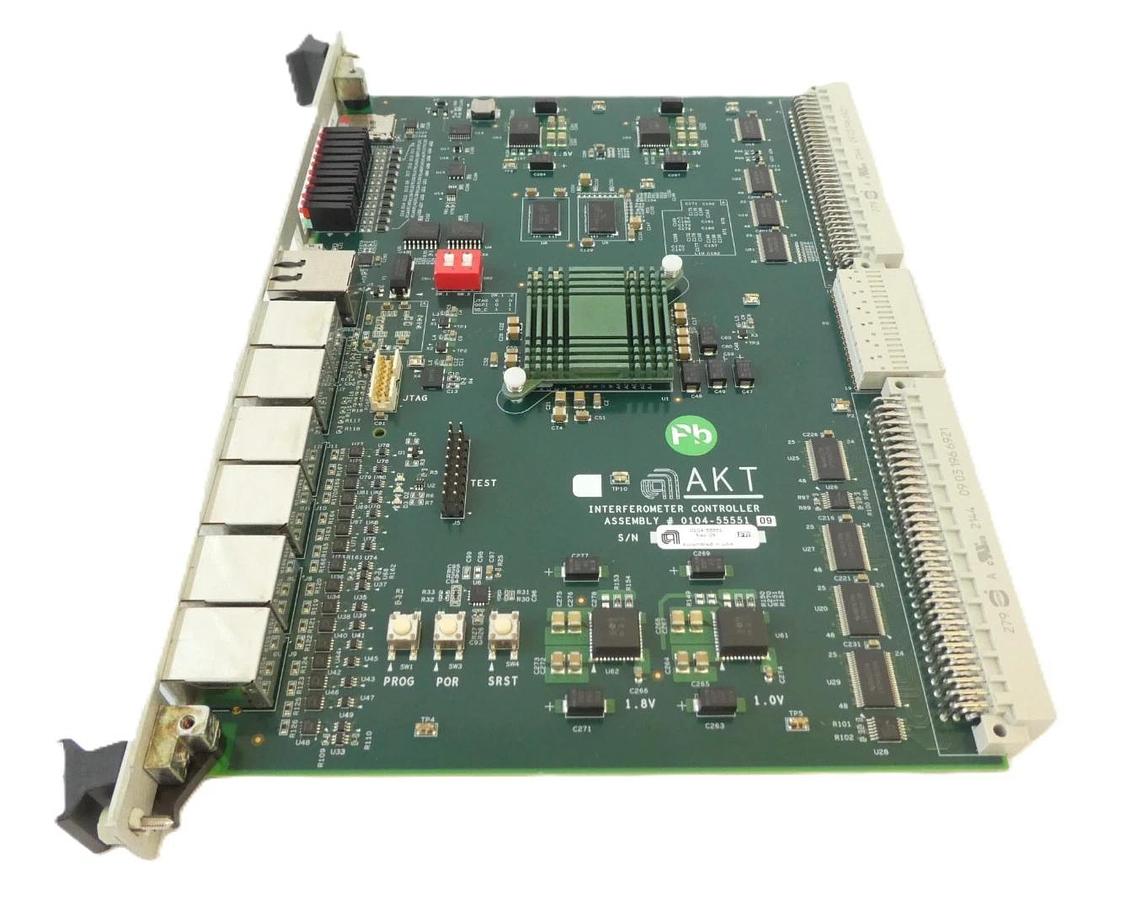Used AKT 0104-55551 Interferometer Controller PCB Card Working Surplus