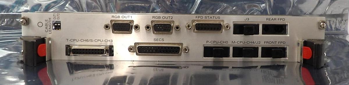Used TEL Tokyo Electron 1180-000627-1 COM I/F PCB Card 1108-001069-11 JKZ39026-C-A-2