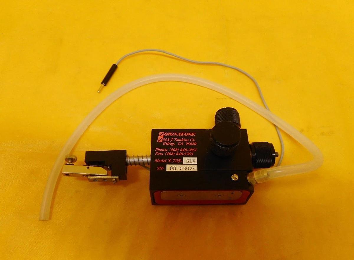 Used Signatone S-725-SLV Micropositioner Used Working