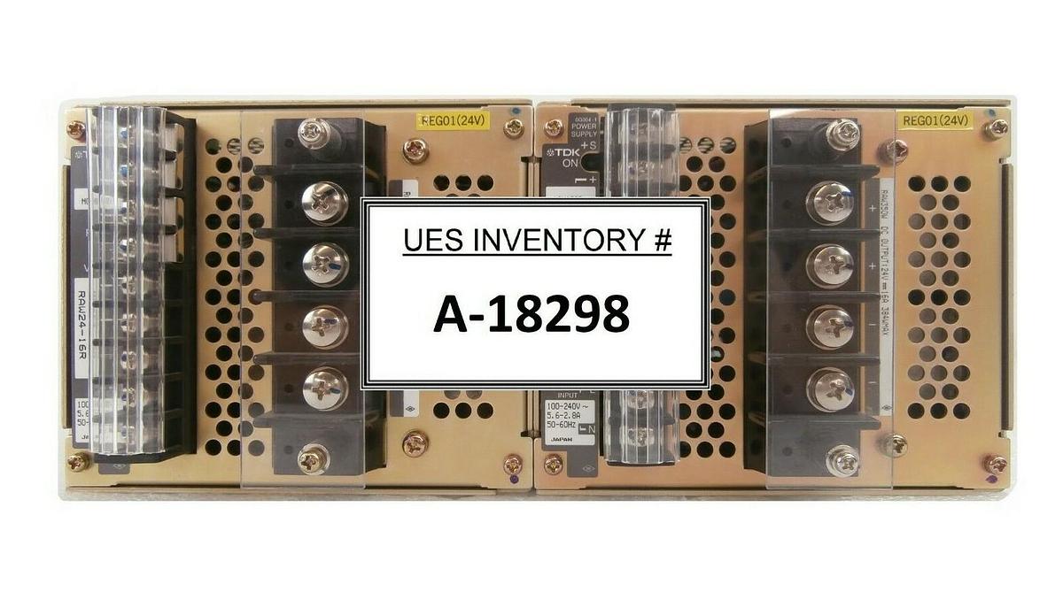 Used TDK RAW24-16R Power Supply Reseller Lot of 2 Nikon NSR Series Working Surplus